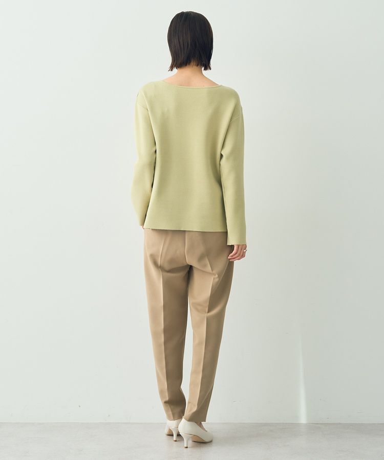 YECCA VECCA「ミラノリブ金釦ニット」|ニット・セーター|