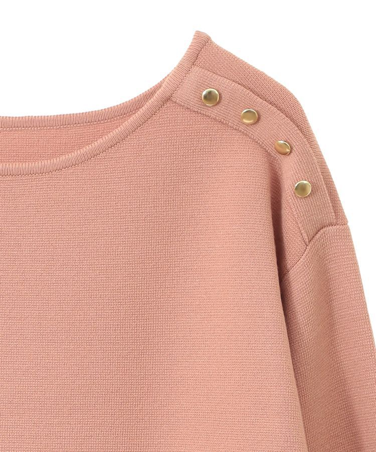 YECCA VECCA「ミラノリブ金釦ニット」|ニット・セーター|