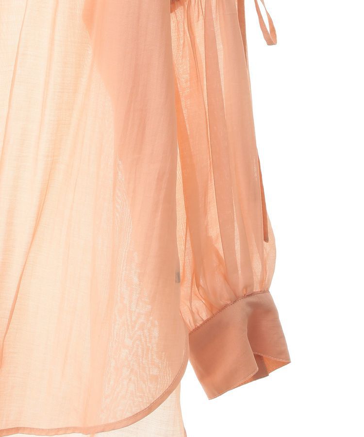 YECCA VECCA「バックリボンシアーシャツ」|シャツ・ブラウス|