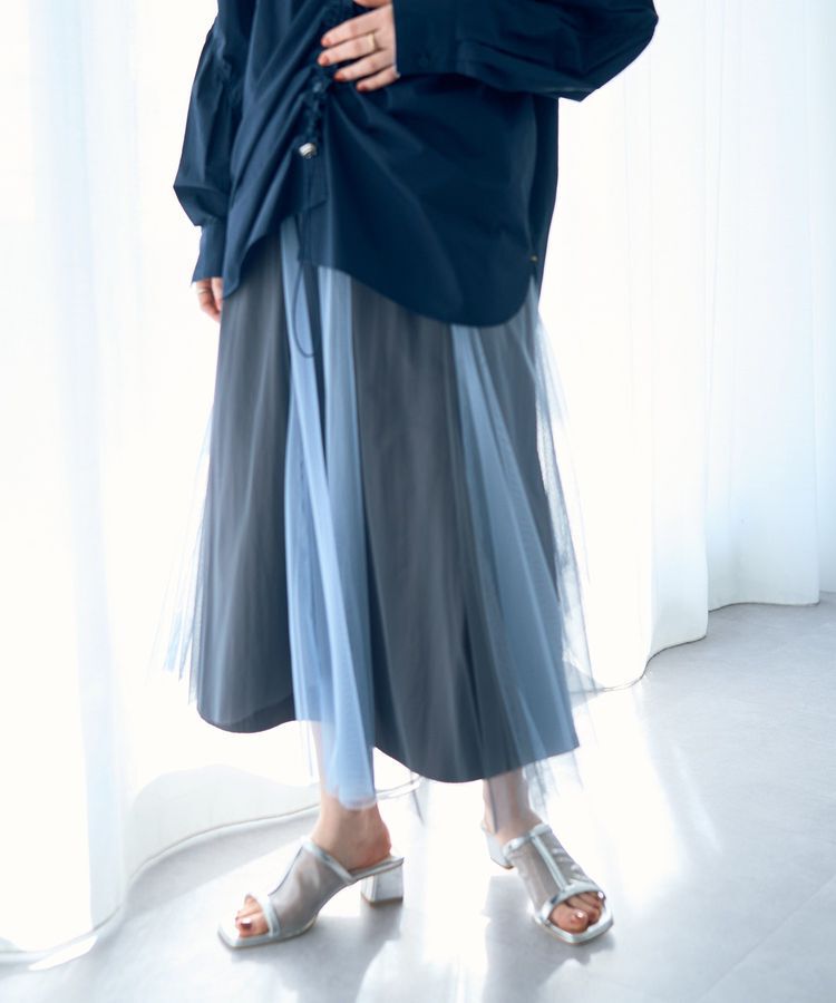Editt by YECCA VECCA「【2点SET】マルチwayチュールスカート」|フレア|