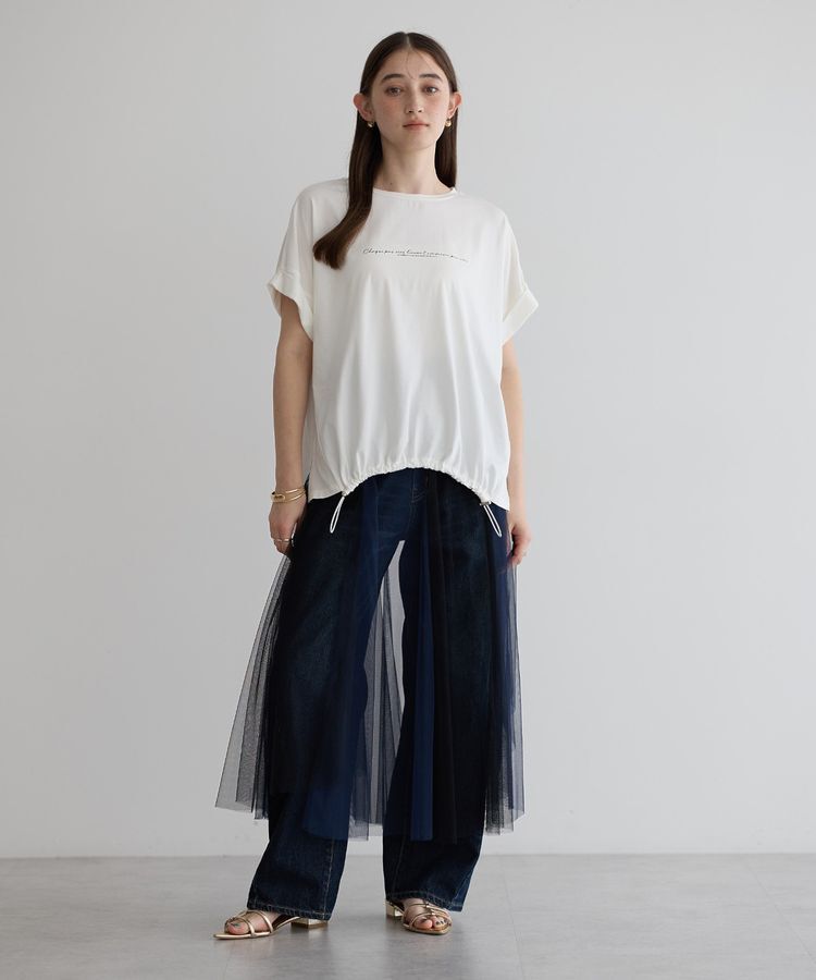 Editt by YECCA VECCA「【2点SET】マルチwayチュールスカート」|フレア|