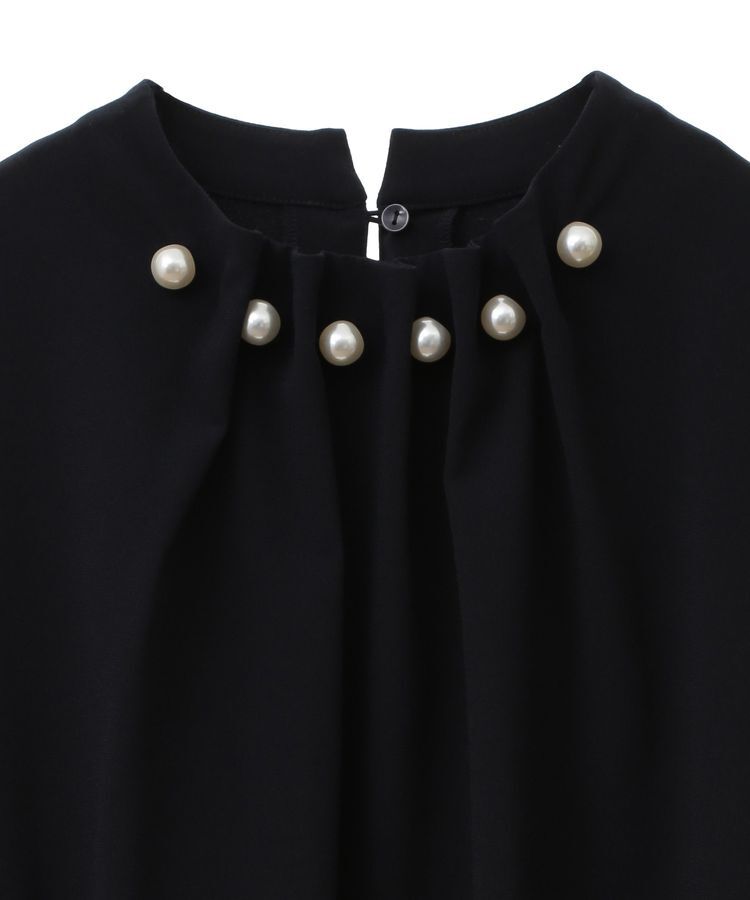 YECCA VECCA「パールタックブラウス」|シャツ・ブラウス|