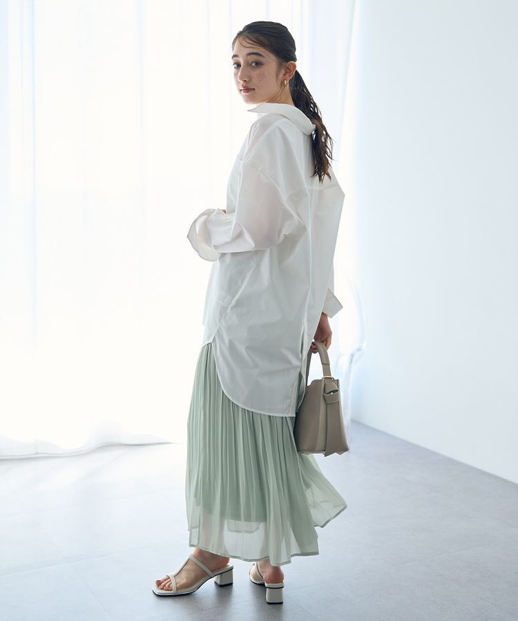 YECCA VECCA「イージーケアバック釦シャツ」|シャツ・ブラウス|