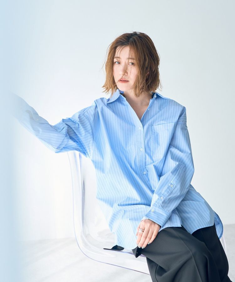 YECCA VECCA「イージーケアバック釦シャツ」|シャツ・ブラウス|