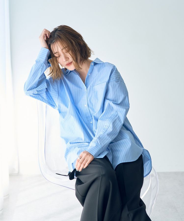 YECCA VECCA「イージーケアバック釦シャツ」|シャツ・ブラウス|