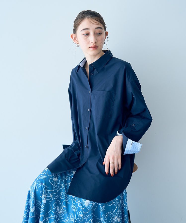 YECCA VECCA「イージーケアバック釦シャツ」|シャツ・ブラウス|