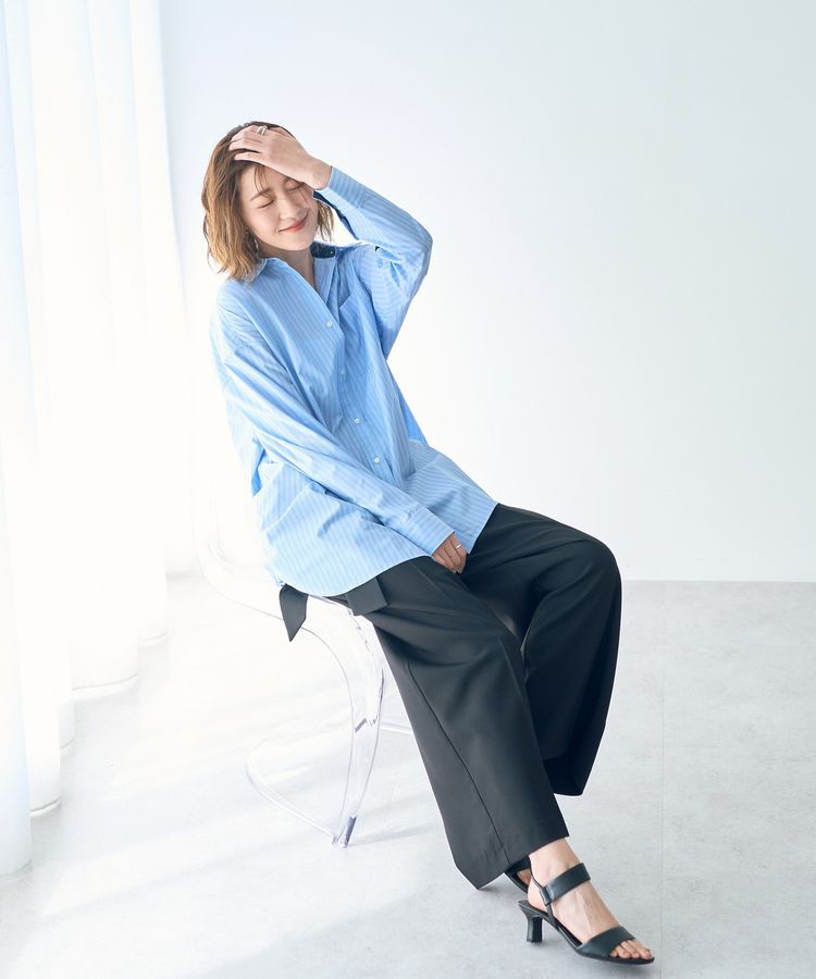 YECCA VECCA「イージーケアバック釦シャツ」|シャツ・ブラウス|