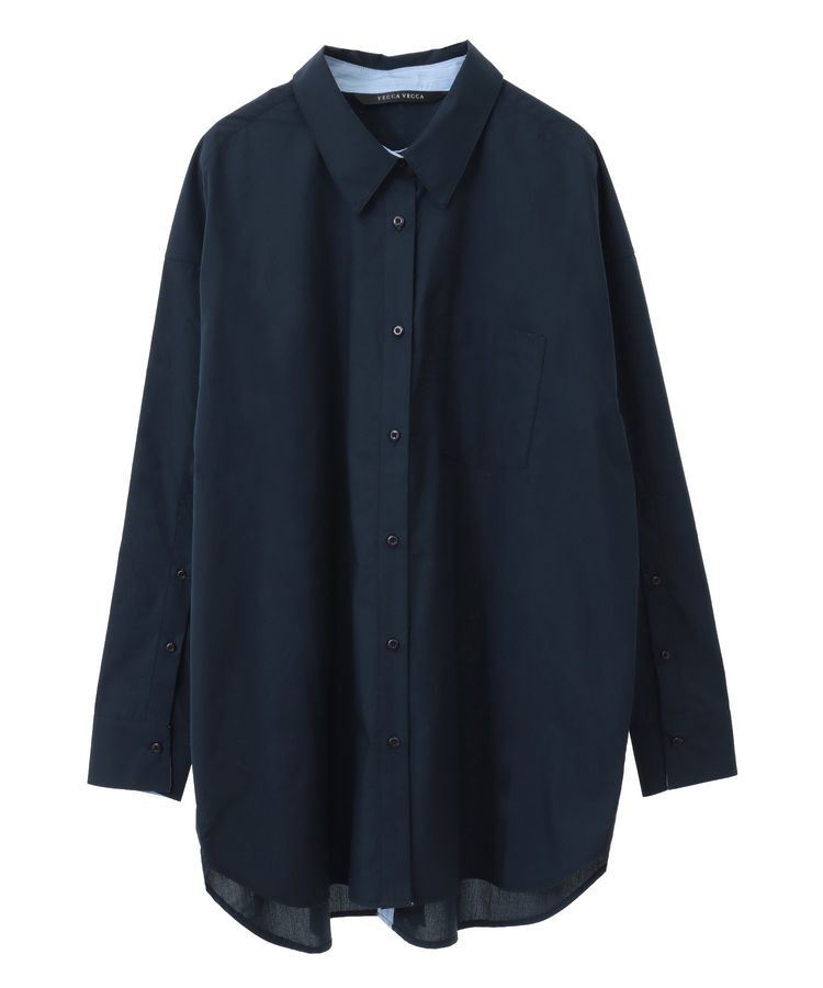 YECCA VECCA「イージーケアバック釦シャツ」|シャツ・ブラウス|