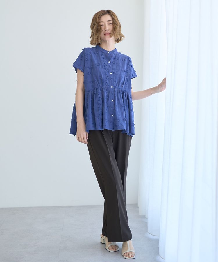 YECCA VECCA「ベルト付きタックストレートパンツ」|その他|