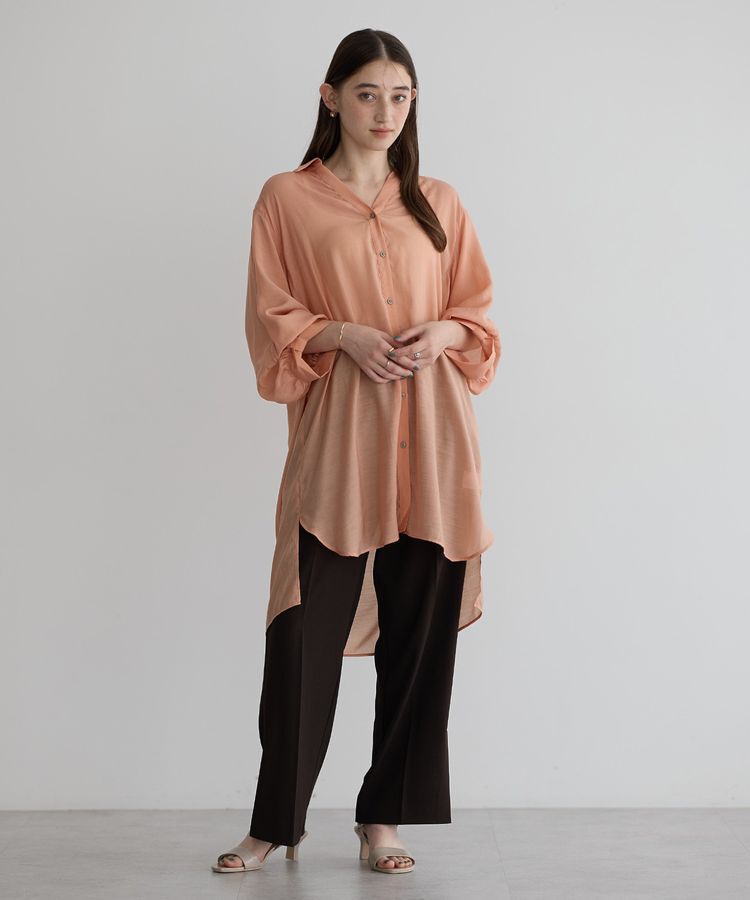 YECCA VECCA「ベルト付きタックストレートパンツ」|その他|