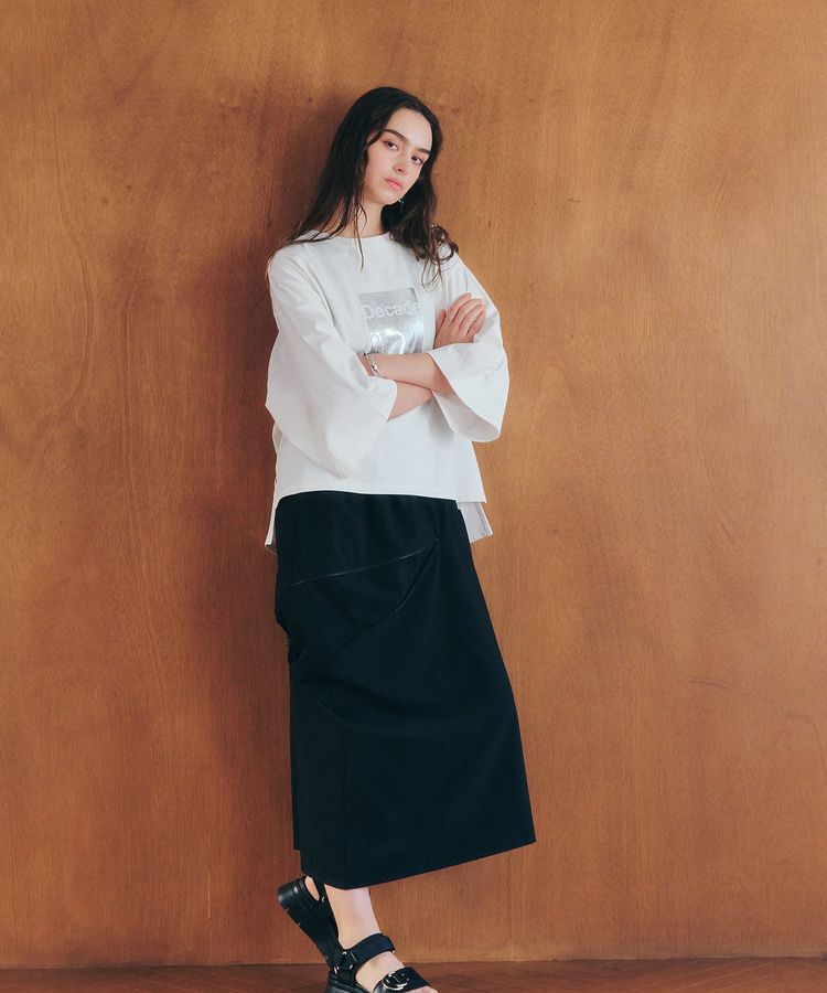 Editt by YECCA VECCA「ZIPデザインアシメスカート」|スカート|