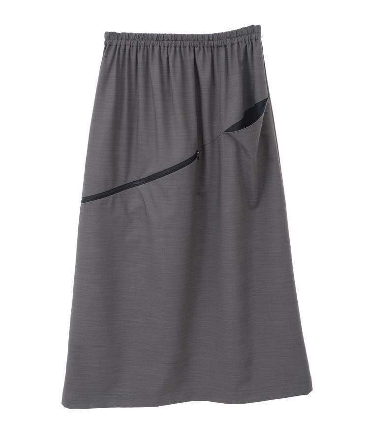 Editt by YECCA VECCA「ZIPデザインアシメスカート」|スカート|