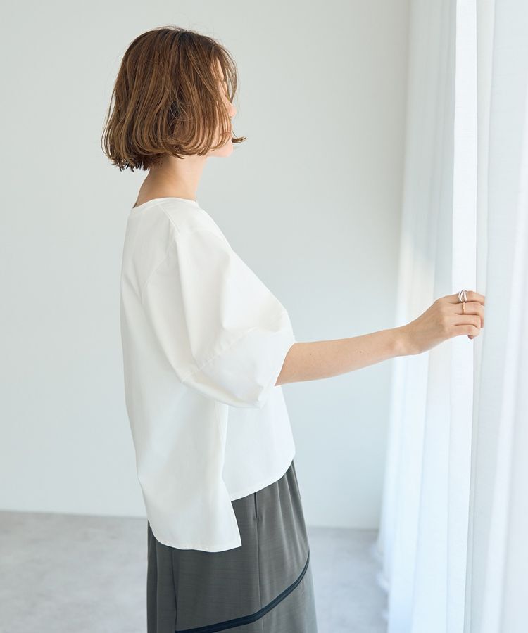 YECCA VECCA「バルーンスリーブプルオーバー」|Tシャツ・カットソー|