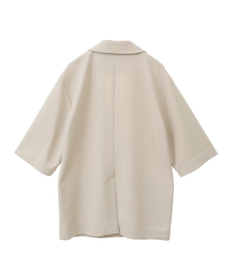 YECCA VECCA「ハーフスリーブジャケット」|テーラードジャケット|