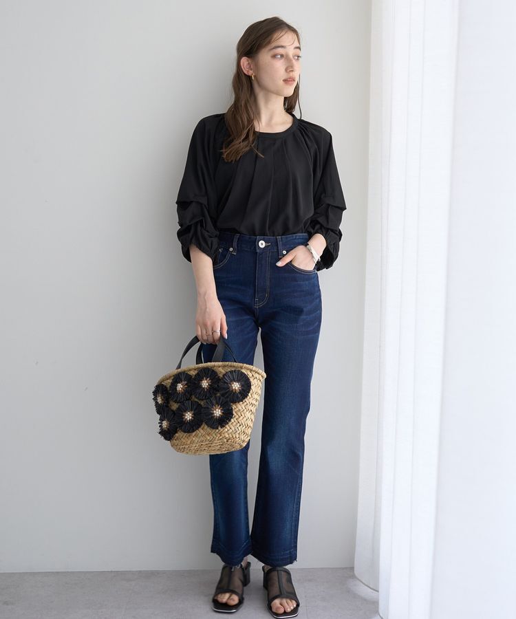 YECCA VECCA「ホイップスリーブブラウス」|シャツ・ブラウス|