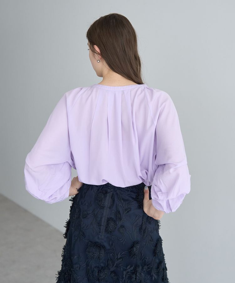 YECCA VECCA「ホイップスリーブブラウス」|シャツ・ブラウス|