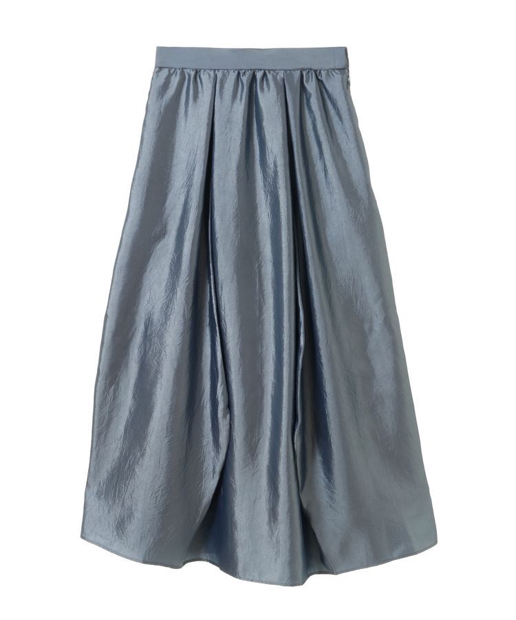 GARAGE OF GOOD CLOTHING「シャンブレーボリュームロングスカート」|スカート|