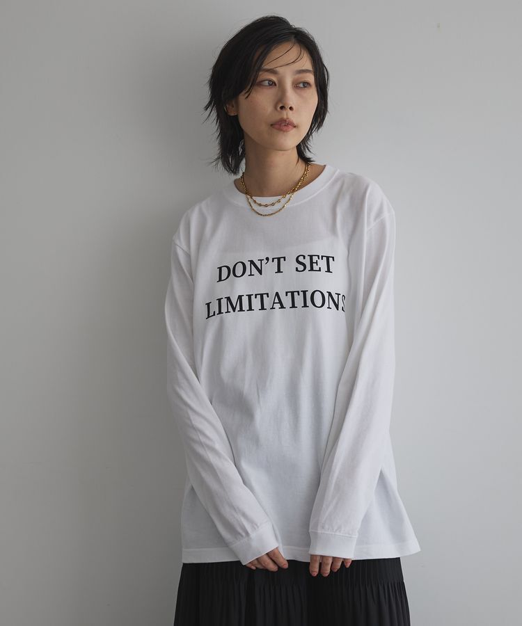 GARAGE OF GOOD CLOTHING「シンプルフロントプリントロンT」|Tシャツ・カットソー|