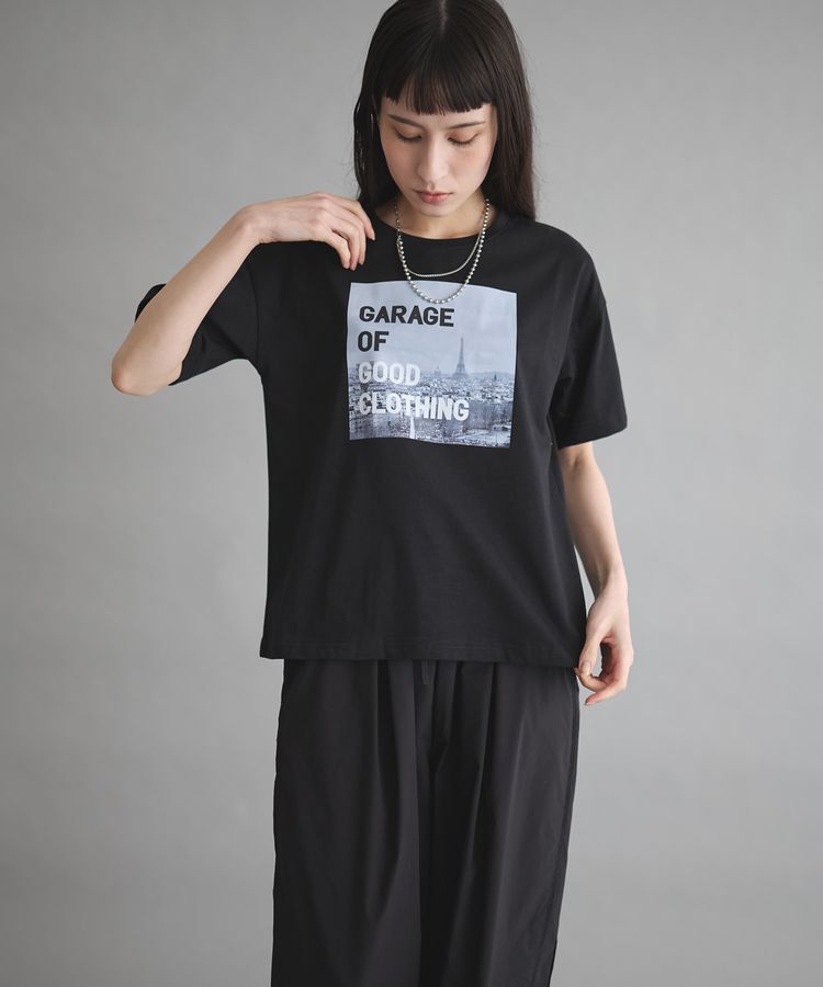 GARAGE OF GOOD CLOTHING「転写プリント半袖Tシャツ」|Tシャツ・カットソー|