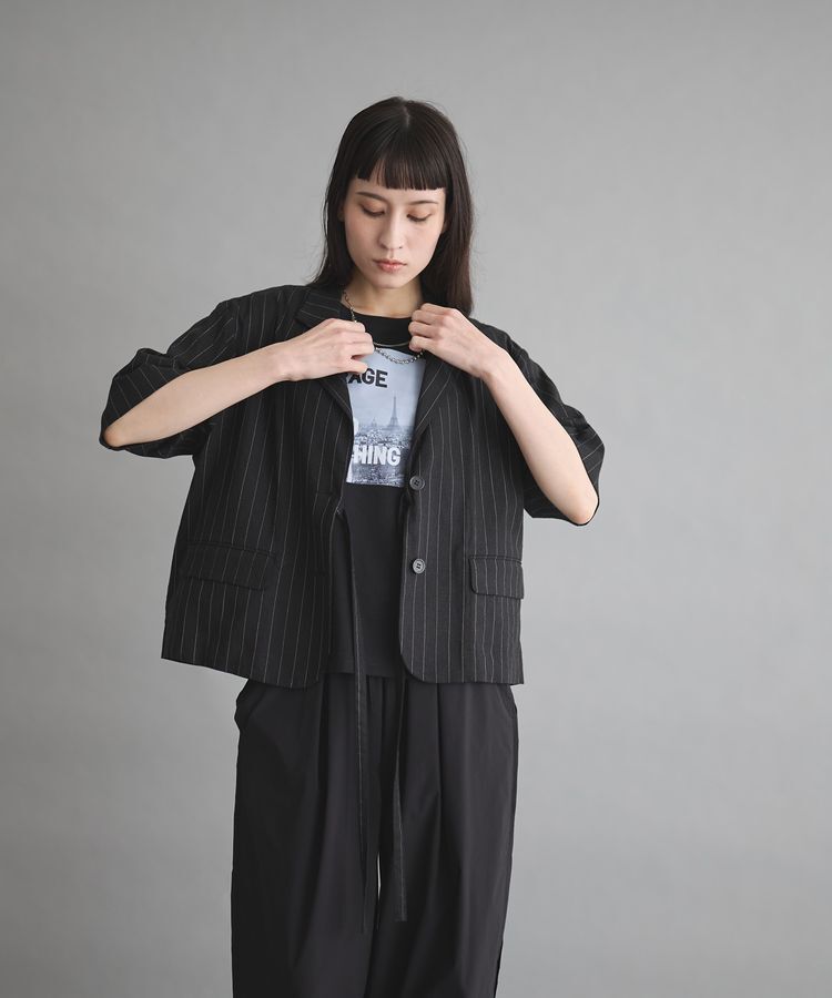 GARAGE OF GOOD CLOTHING「転写プリント半袖Tシャツ」|Tシャツ・カットソー|