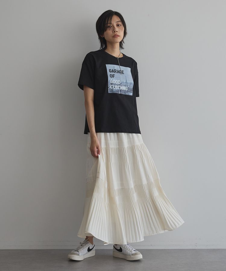 GARAGE OF GOOD CLOTHING「転写プリント半袖Tシャツ」|Tシャツ・カットソー|