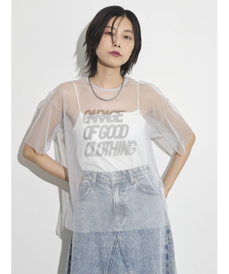 GARAGE OF GOOD CLOTHING「GOGCロゴチュールTシャツ」|Tシャツ・カットソー|