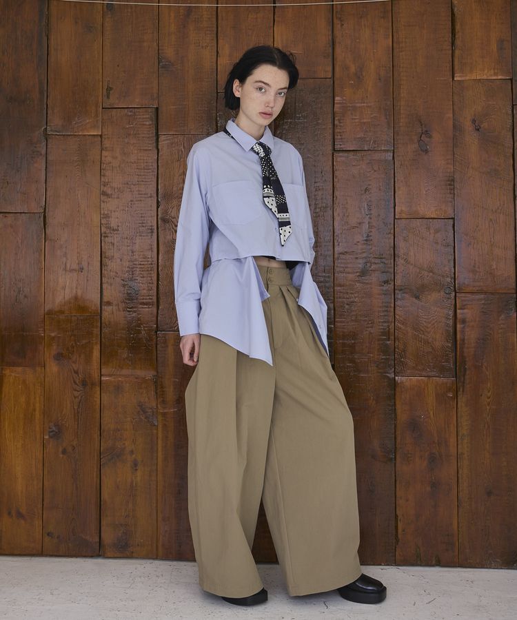 GARAGE OF GOOD CLOTHING「【lelill&times;GOGC】ワイドチノパンツ」|その他|