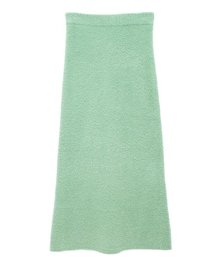 GARAGE OF GOOD CLOTHING「フェザーヤーンロングスカート」|タイト|