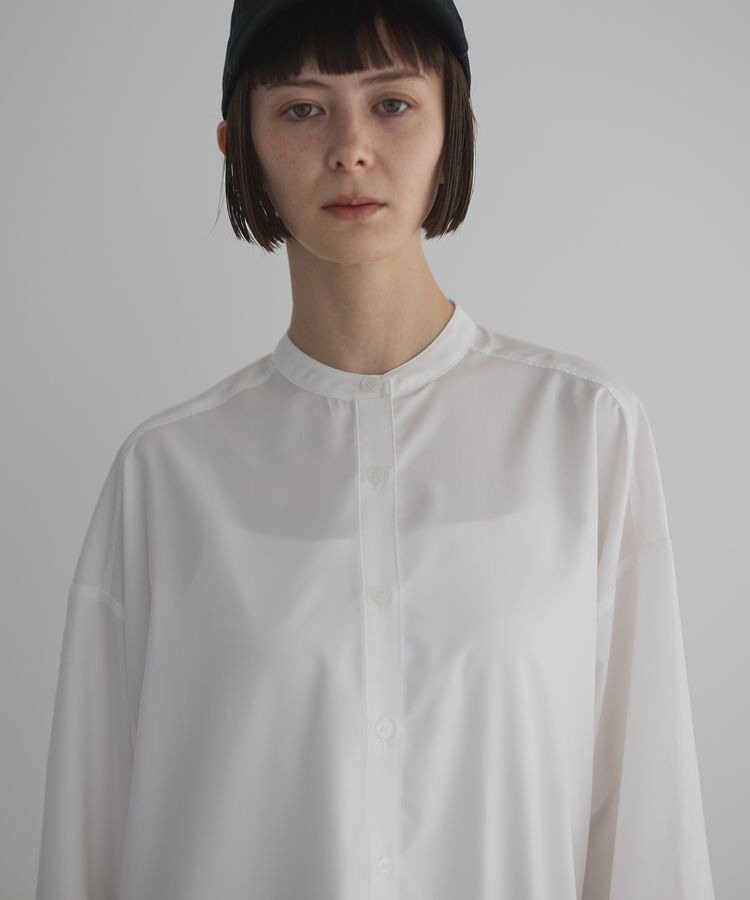 GARAGE OF GOOD CLOTHING「無地バンドカラーベーシックシャツ」|シャツ・ブラウス|