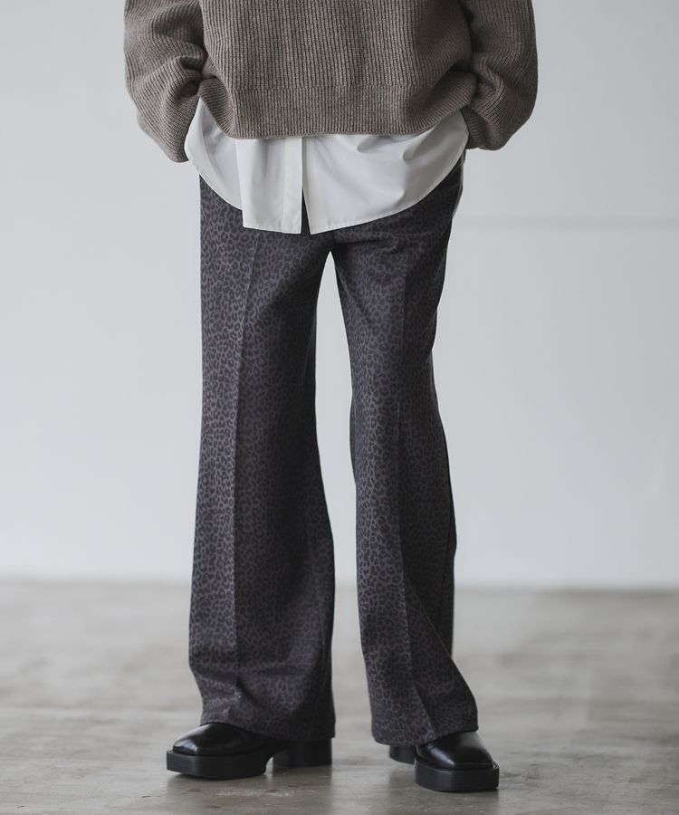 GARAGE OF GOOD CLOTHING「レオパードフレアロングパンツ」|その他|
