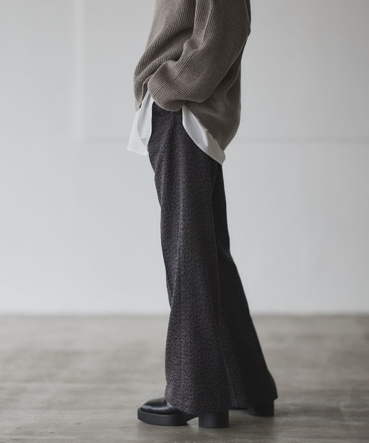 GARAGE OF GOOD CLOTHING「レオパードフレアロングパンツ」|その他|