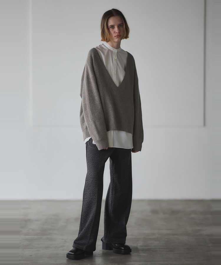 GARAGE OF GOOD CLOTHING「レオパードフレアロングパンツ」|その他|