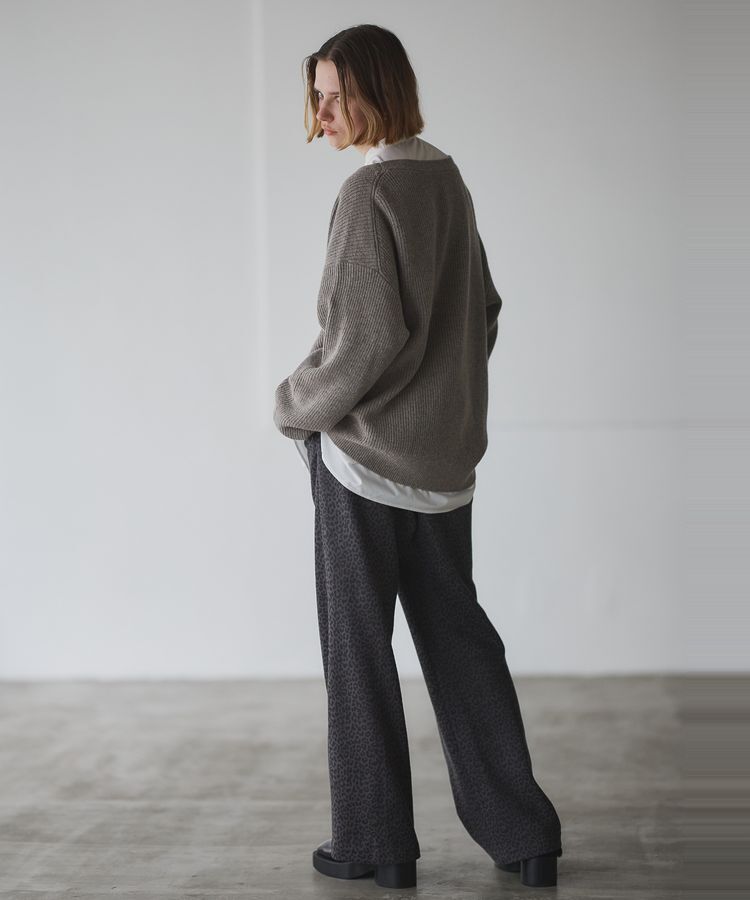 GARAGE OF GOOD CLOTHING「レオパードフレアロングパンツ」|その他|