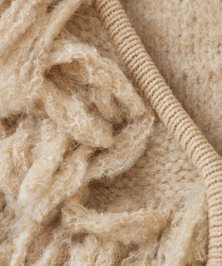 GARAGE OF GOOD CLOTHING「【TORRAZZO DONNA】フリンジニットブルゾン」|ブルゾン・スタジャン|