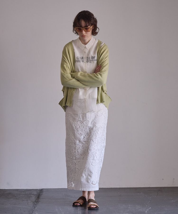 GARAGE OF GOOD CLOTHING「カットアウトニットカーディガン」|カーディガン|