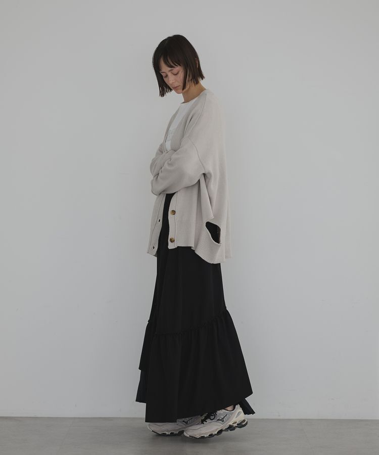 GARAGE OF GOOD CLOTHING「カットアウトニットカーディガン」|カーディガン|