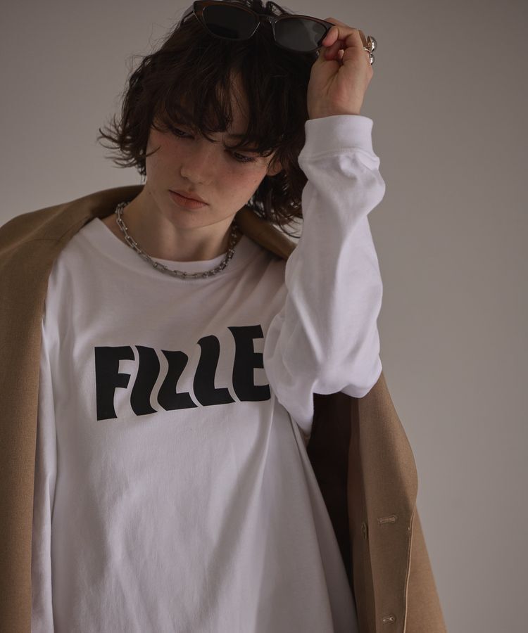 GARAGE OF GOOD CLOTHING「FILLE ロゴプルオーバー」|Tシャツ・カットソー|