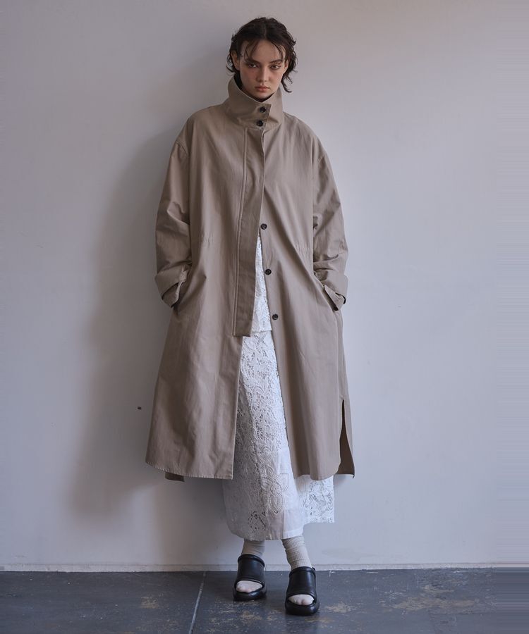 GARAGE OF GOOD CLOTHING「スタンドカラードロストロングコート」|その他|