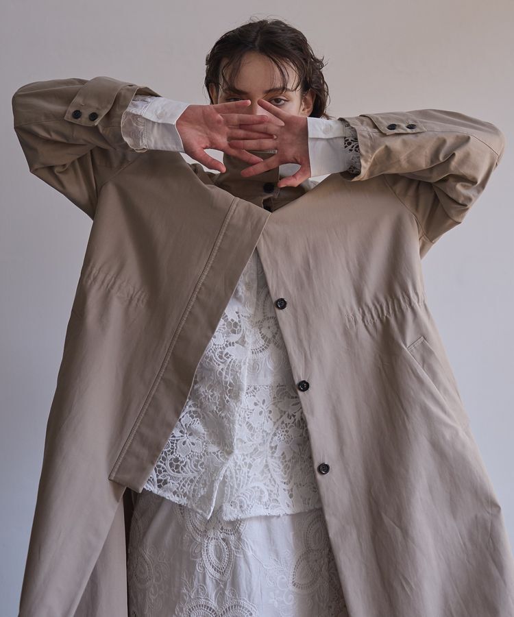 GARAGE OF GOOD CLOTHING「スタンドカラードロストロングコート」|その他|
