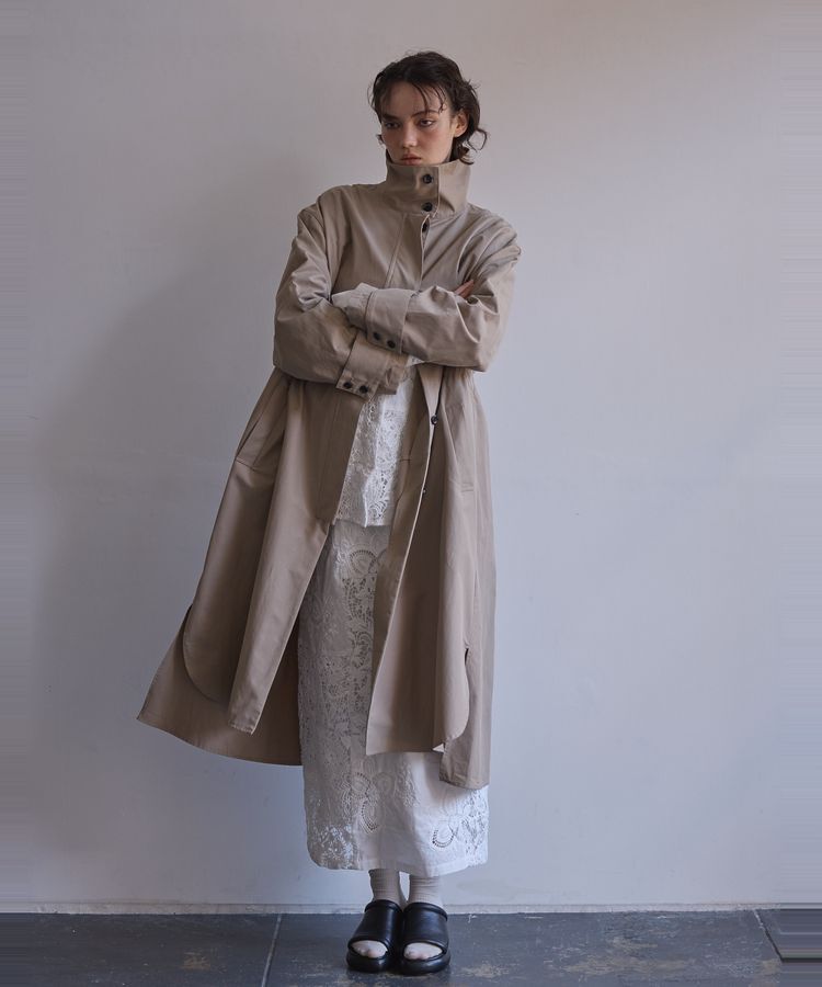 GARAGE OF GOOD CLOTHING「スタンドカラードロストロングコート」|その他|