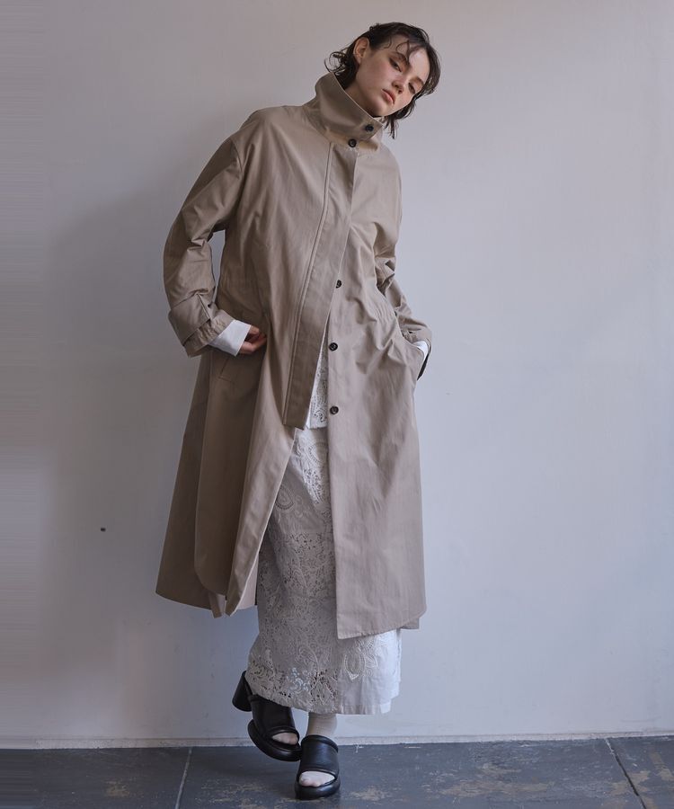 GARAGE OF GOOD CLOTHING「スタンドカラードロストロングコート」|その他|