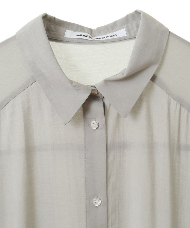 GARAGE OF GOOD CLOTHING「シアーシャツワンピース」|ワンピース|