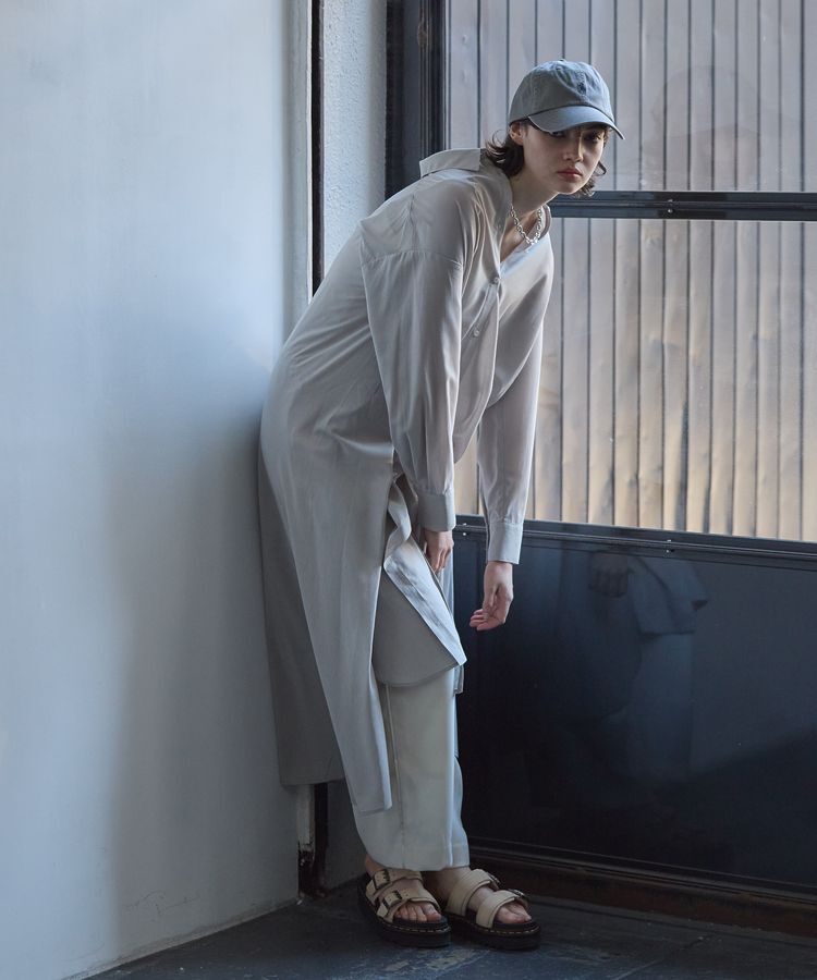 GARAGE OF GOOD CLOTHING「シアーシャツワンピース」|ワンピース|