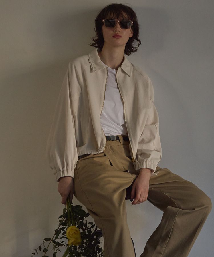 GARAGE OF GOOD CLOTHING「ドビークロスジップブルゾン」|ブルゾン・スタジャン|