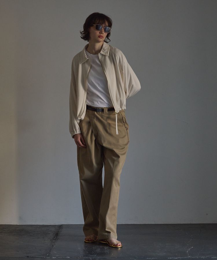 GARAGE OF GOOD CLOTHING「ドビークロスジップブルゾン」|ブルゾン・スタジャン|