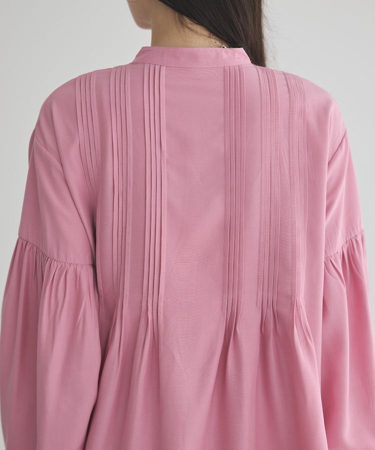 GARAGE OF GOOD CLOTHING「ピンタックボリューム袖フレアーブラウス」|シャツ・ブラウス|