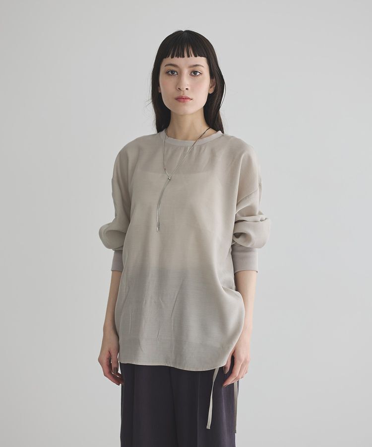 GARAGE OF GOOD CLOTHING「サイドドロストＴブラウス」|シャツ・ブラウス|