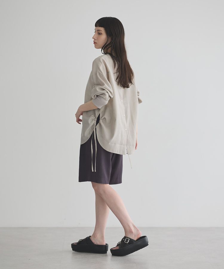 GARAGE OF GOOD CLOTHING「サイドドロストＴブラウス」|シャツ・ブラウス|