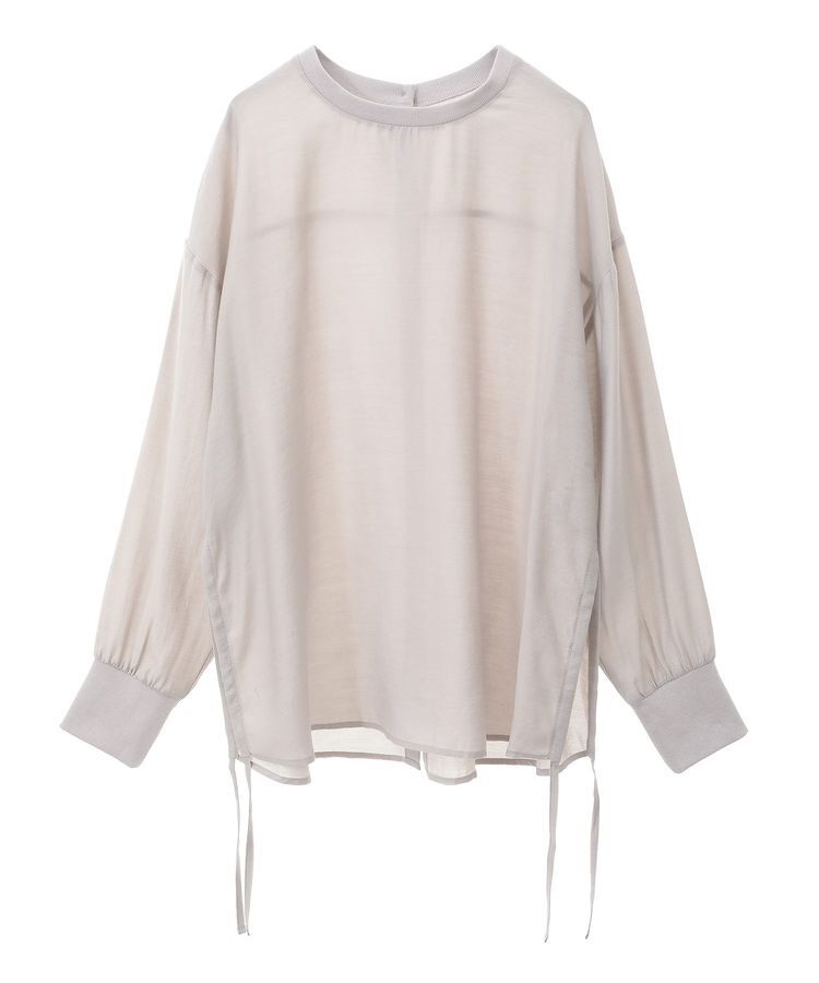 GARAGE OF GOOD CLOTHING「サイドドロストＴブラウス」|シャツ・ブラウス|