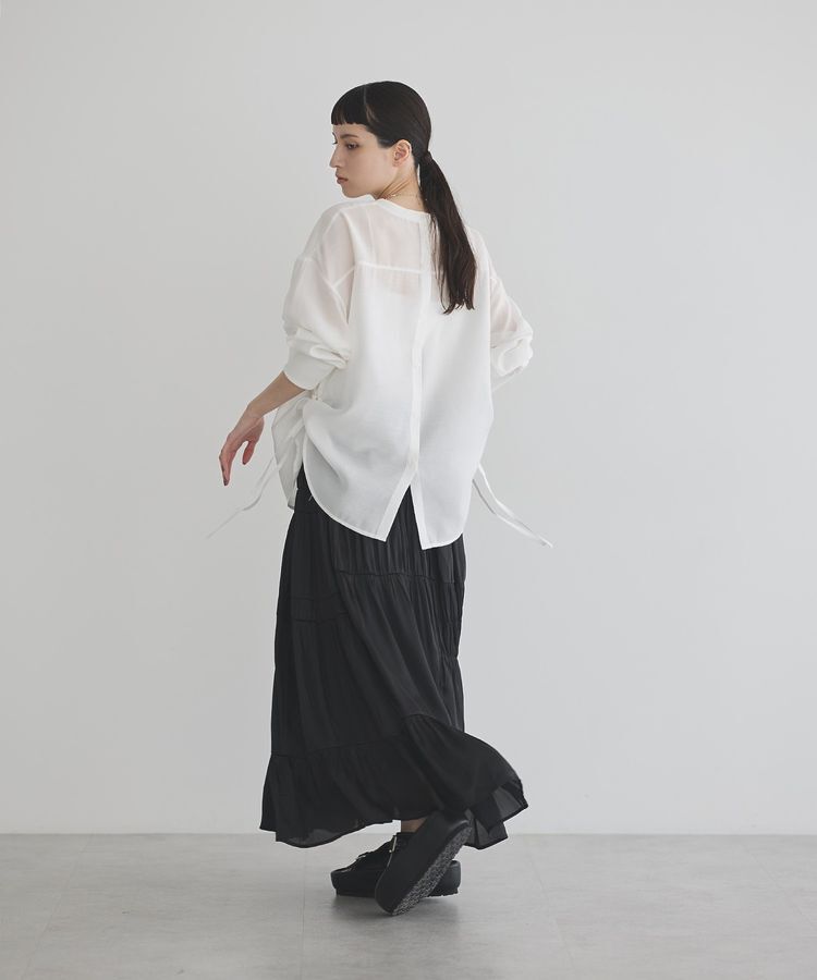 GARAGE OF GOOD CLOTHING「サイドドロストＴブラウス」|シャツ・ブラウス|